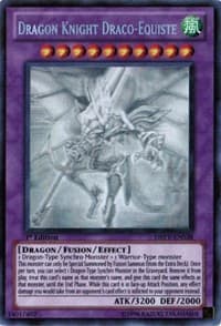 Dragon Knight Draco-Equiste (Ghost Rare) - Duelist Revolution - YuGiOh card