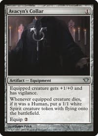 Avacyn's Collar - Dark Ascension - Magic: The Gathering card