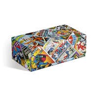 Squaroes DC Comics Justice League Collectors Case - Vintage Comics - Ultimate Guard Deck Boxes - Deck Boxes card