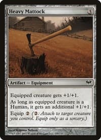 Heavy Mattock - Dark Ascension - Magic: The Gathering card