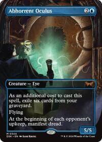 Abhorrent Oculus (Borderless) - Duskmourn: House of Horror - Magic: The Gathering card