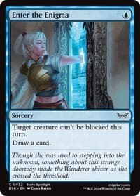Enter the Enigma - Duskmourn: House of Horror - Magic: The Gathering card