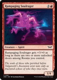 Rampaging Soulrager - Duskmourn: House of Horror - Magic: The Gathering card