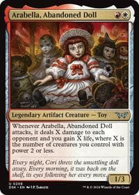 Arabella, Abandoned Doll - Duskmourn: House of Horror - Magic: The Gathering card