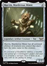 Marvin, Murderous Mimic - Duskmourn: House of Horror - Magic: The Gathering card