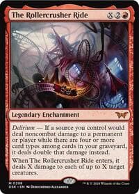 The Rollercrusher Ride (0298) - Duskmourn: House of Horror - Magic: The Gathering card