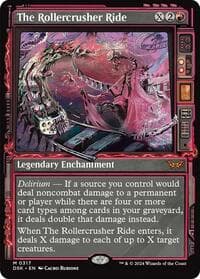 The Rollercrusher Ride (Showcase) - Duskmourn: House of Horror - Magic: The Gathering card