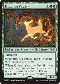Enduring Vitality - Duskmourn: House of Horror - Magic: The Gathering card