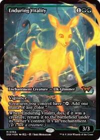 Enduring Vitality (Showcase) - Duskmourn: House of Horror - Magic: The Gathering card