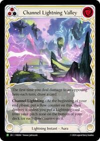 Channel Lightning Valley - FAB264 - Flesh and Blood: Promo Cards - Flesh and Blood TCG card