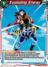 Exploding Energy - Ultimate Advent - Dragon Ball Super: Masters card
