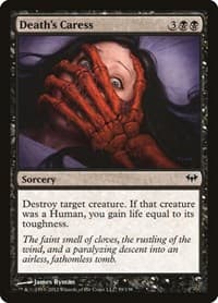 Death's Caress - Dark Ascension - Magic: The Gathering card