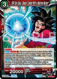 SS4 Son Goku, Deadly Combat With a Machine Mutant - Ultimate Advent - Dragon Ball Super: Masters card