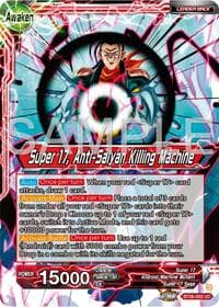 Hell Fighter 17 // Super 17, Anti-Saiyan Killing Machine - Ultimate Advent - Dragon Ball Super: Masters card