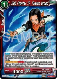 Hell Fighter 17, Fusion Urged - Ultimate Advent - Dragon Ball Super: Masters card