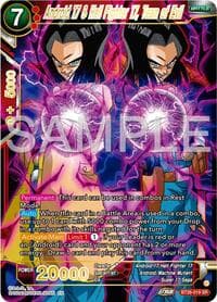 Android 17 & Hell Fighter 17, Team of Evil - Ultimate Advent - Dragon Ball Super: Masters card