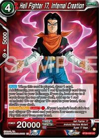 Hell Fighter 17, Infernal Creation - Ultimate Advent - Dragon Ball Super: Masters card