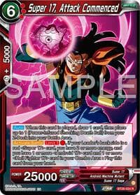 Super 17, Attack Commenced - Ultimate Advent - Dragon Ball Super: Masters card