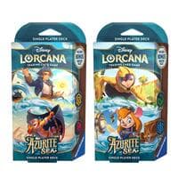 Disney Lorcana: Azurite Sea Starter Deck [Set of 2] - Azurite Sea - Disney Lorcana card