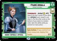 Padmé Amidala - Serving the Republic - Twilight of the Republic - Star Wars: Unlimited card