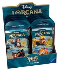 Disney Lorcana: Azurite Sea Starter Deck Display - Azurite Sea - Disney Lorcana card