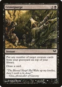 Gravepurge - Dark Ascension - Magic: The Gathering card