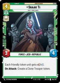 Shaak Ti - Unity Wins Wars - Twilight of the Republic - Star Wars: Unlimited card