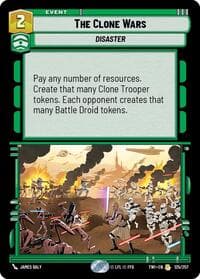 The Clone Wars - Twilight of the Republic - Star Wars: Unlimited card