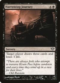 Harrowing Journey - Dark Ascension - Magic: The Gathering card