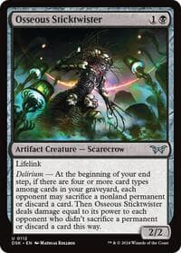 Osseous Sticktwister - Duskmourn: House of Horror - Magic: The Gathering card