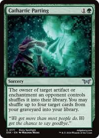 Cathartic Parting - Duskmourn: House of Horror - Magic: The Gathering card