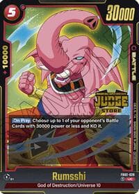 Rumsshi (Judge Pack (Store Judge) 02) - Tournament and Championship Promos - Dragon Ball Super: Fusion World card