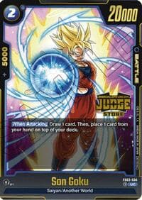 Son Goku - FB03-036 (Judge Pack (Store Judge) 02) - Tournament and Championship Promos - Dragon Ball Super: Fusion World card