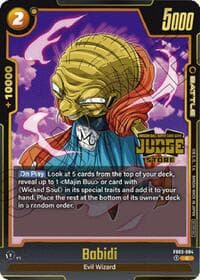 Babidi - FB03-084 (Judge Pack (Store Judge) 02) - Tournament and Championship Promos - Dragon Ball Super: Fusion World card