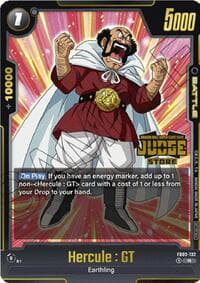 Hercule : GT (Judge Pack (Store Judge) 02) - Tournament and Championship Promos - Dragon Ball Super: Fusion World card