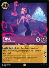 Yzma - Conniving Chemist - Azurite Sea - Disney Lorcana card