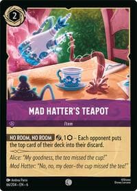 Mad Hatter's Teapot - Azurite Sea - Disney Lorcana card