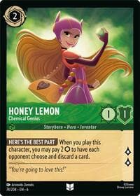 Honey Lemon - Chemical Genius - Azurite Sea - Disney Lorcana card