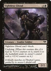 Sightless Ghoul - Dark Ascension - Magic: The Gathering card