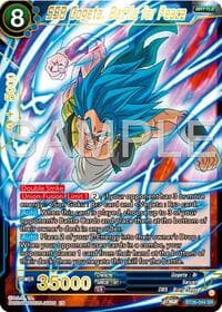 SSB Gogeta, Battle for Peace - Ultimate Advent - Dragon Ball Super: Masters card