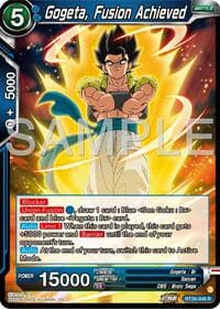 Gogeta, Fusion Achieved - Ultimate Advent - Dragon Ball Super: Masters card