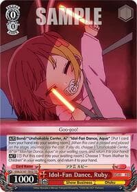 Idol-Fan Dance, Ruby - [OSHI NO KO] - Weiss Schwarz card