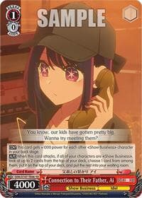Connection to Their Father, Ai - [OSHI NO KO] - Weiss Schwarz card