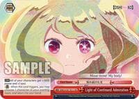 Light of Continued Admiration - [OSHI NO KO] - Weiss Schwarz card