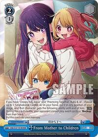 From Mother to Children (RRR) - [OSHI NO KO] - Weiss Schwarz card
