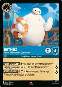 Baymax - Personal Healthcare Companion - Azurite Sea - Disney Lorcana card