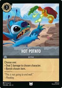 Hot Potato - Azurite Sea - Disney Lorcana card