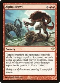 Alpha Brawl - Dark Ascension - Magic: The Gathering card