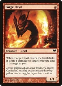 Forge Devil - Dark Ascension - Magic: The Gathering card