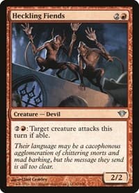 Heckling Fiends - Dark Ascension - Magic: The Gathering card